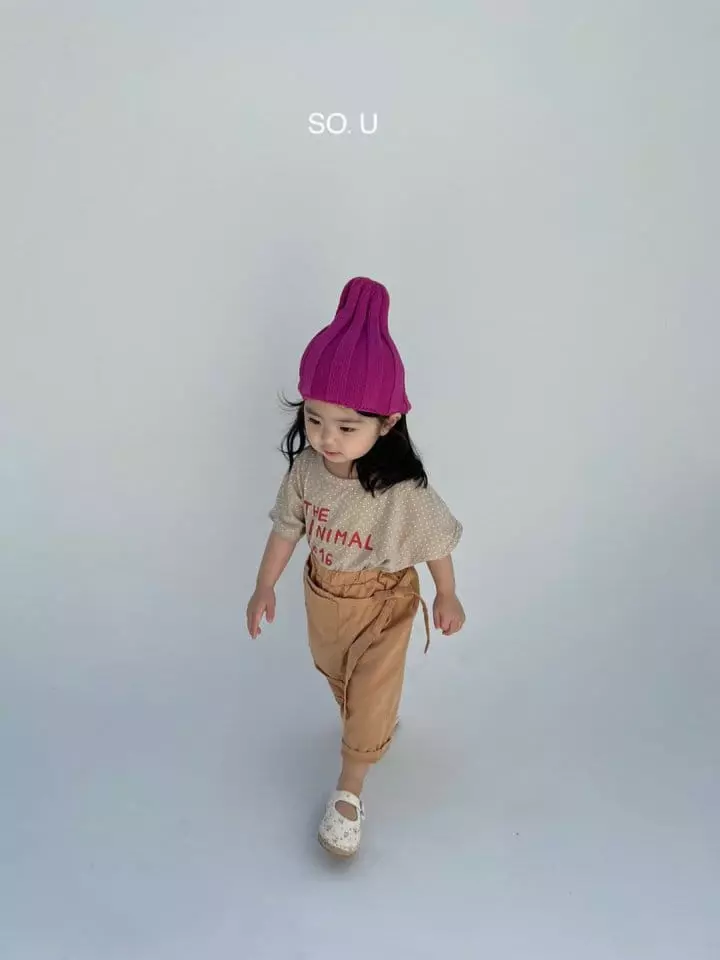 So U - Korean Children Fashion - #childrensboutique - Apron Pants - 3