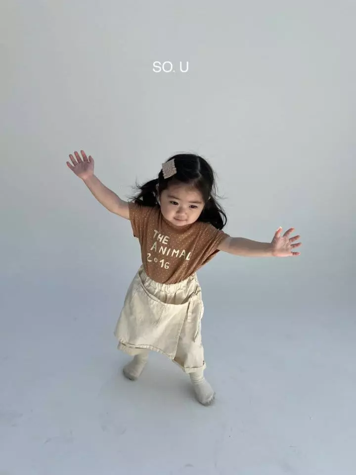 So U - Korean Children Fashion - #childrensboutique - Dot Tee - 2