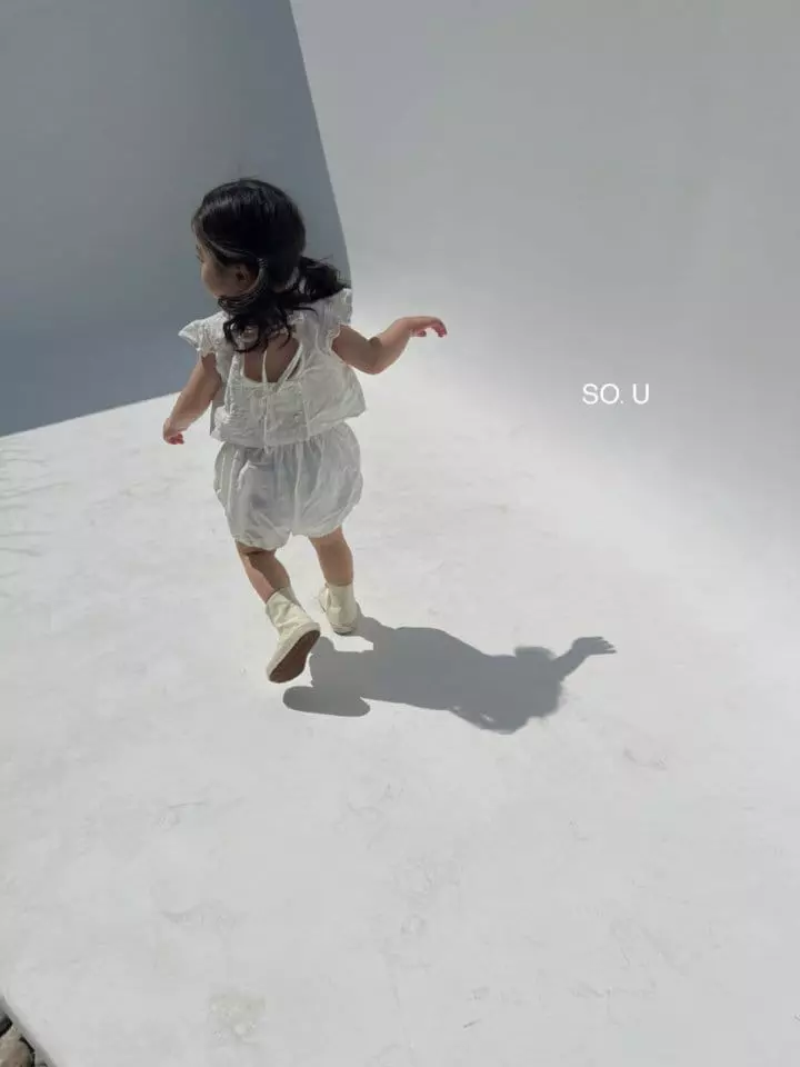 So U - Korean Children Fashion - #childrensboutique - Pumpkin Top Bottom Set