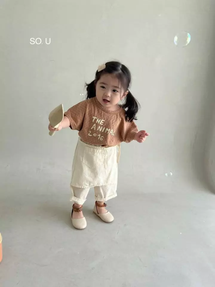 So U - Korean Children Fashion - #designkidswear - Dot Tee - 3