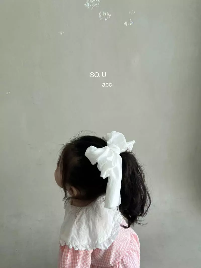 So U - Korean Children Fashion - #designkidswear - Big Ribbon Hairpin - 2