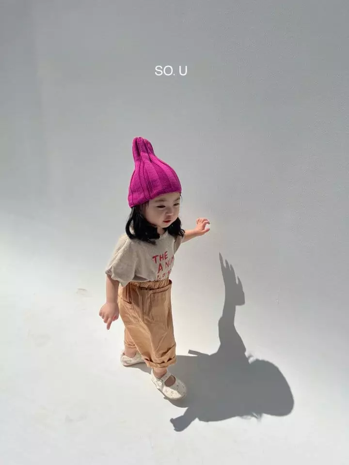 So U - Korean Children Fashion - #discoveringself - Apron Pants - 5