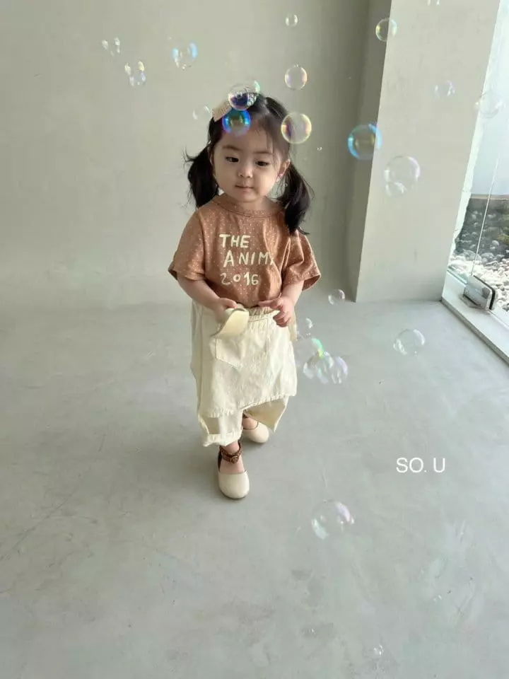 So U - Korean Children Fashion - #designkidswear - Dot Tee - 4