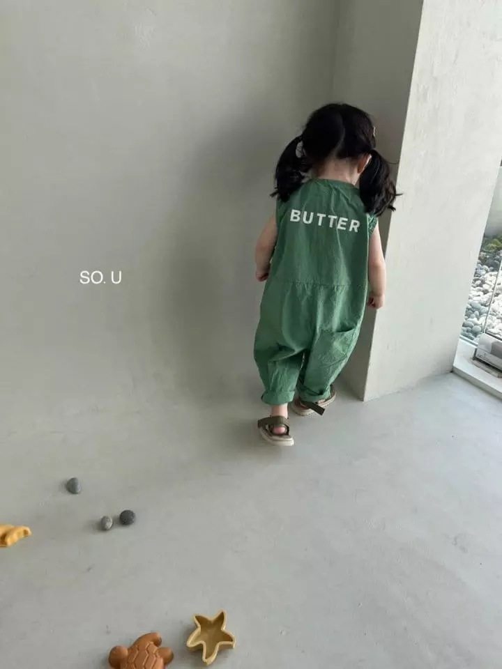 So U - Korean Children Fashion - #discoveringself - Butter Overalls Bodysuit - 2
