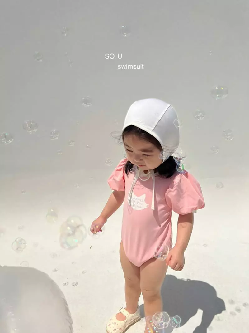So U - Korean Children Fashion - #designkidswear - Kitty Swimwear - 4