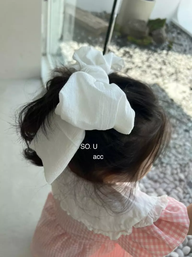 So U - Korean Children Fashion - #discoveringself - Big Ribbon Hairpin - 3