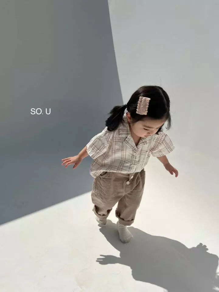 So U - Korean Children Fashion - #fashionkids - Button Pants - 8