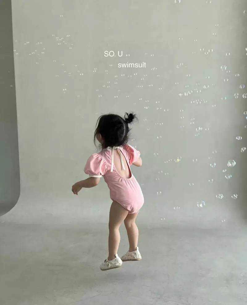 So U - Korean Children Fashion - #fashionkids - Kitty Swimwear - 5