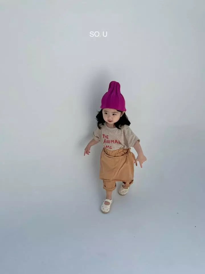 So U - Korean Children Fashion - #kidsshorts - Apron Pants - 7