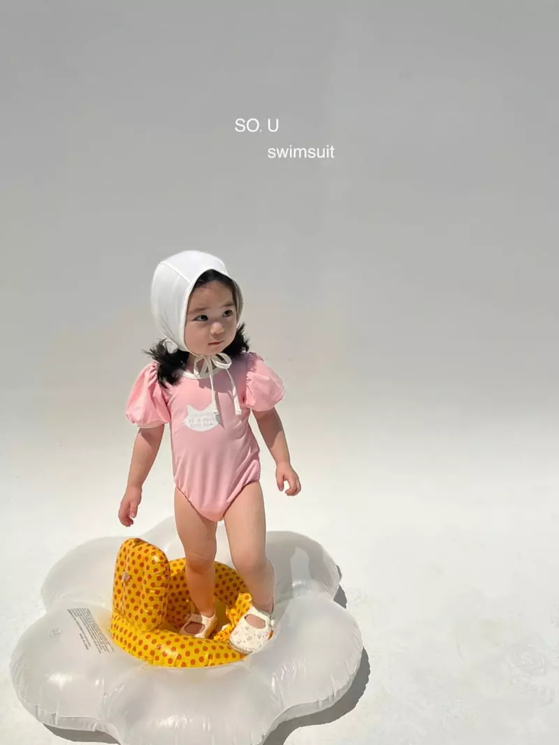 So U - Korean Children Fashion - #kidsshorts - Kitty Swimwear - 6