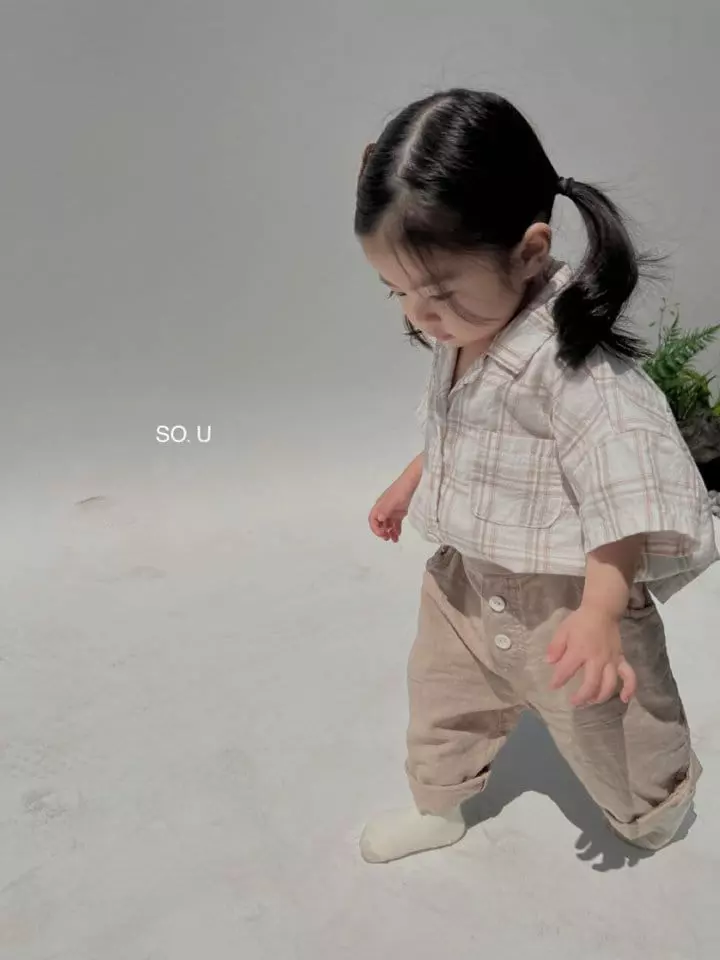 So U - Korean Children Fashion - #kidsstore - Button Pants - 10