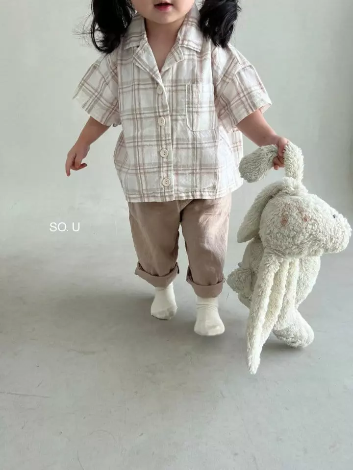 So U - Korean Children Fashion - #kidsstore - Check Pocket Skirt - 9