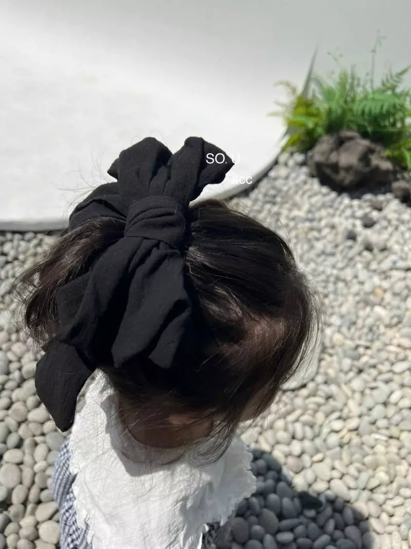 So U - Korean Children Fashion - #kidsstore - Big Ribbon Hairpin - 6