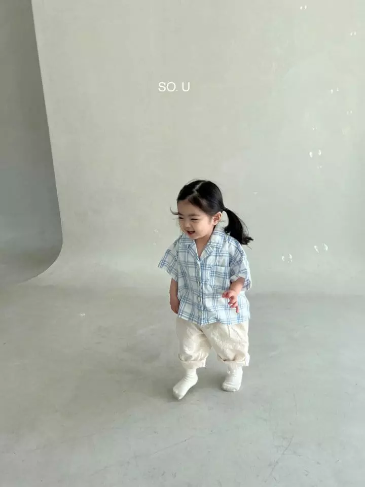 So U - Korean Children Fashion - #kidzfashiontrend - Check Pocket Skirt - 10