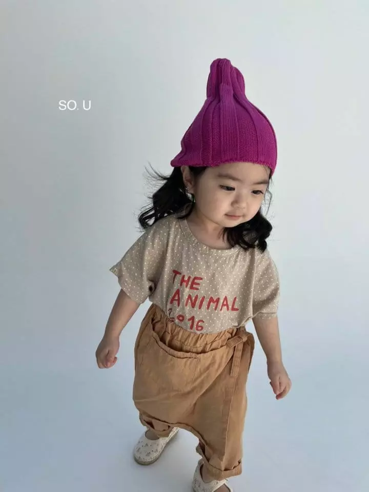 So U - Korean Children Fashion - #kidzfashiontrend - Dot Tee - 8