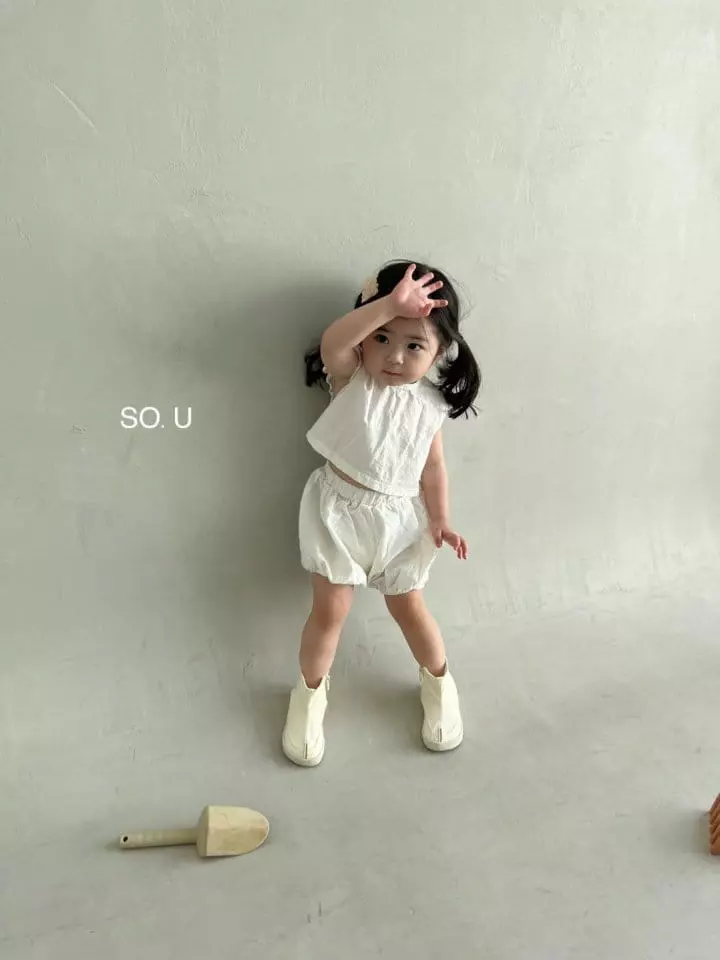 So U - Korean Children Fashion - #littlefashionista - Pumpkin Top Bottom Set - 9