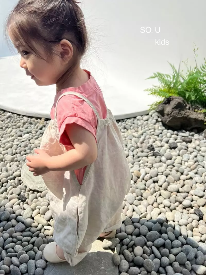 So U - Korean Children Fashion - #littlefashionista - Sou Sleeveless Tee - 2