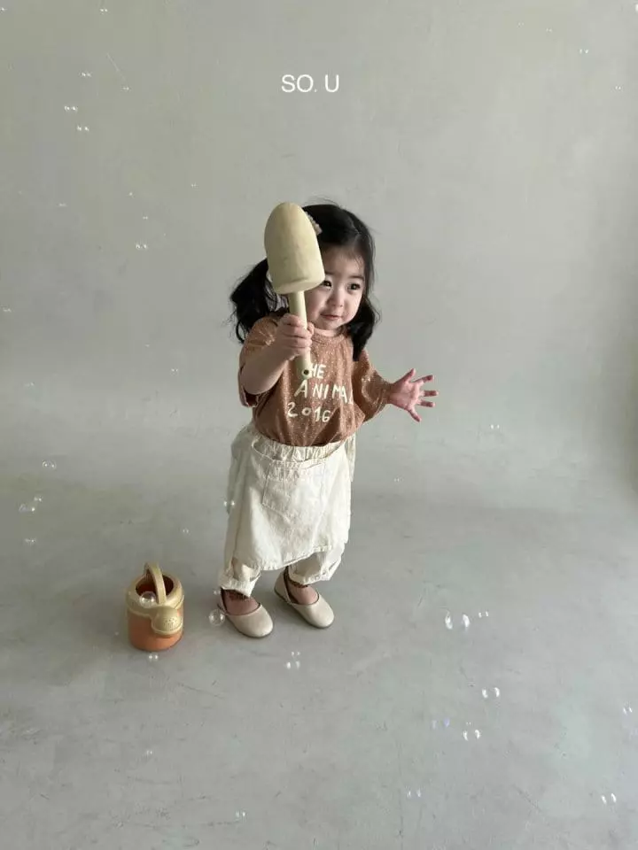 So U - Korean Children Fashion - #magicofchildhood - Apron Pants - 12
