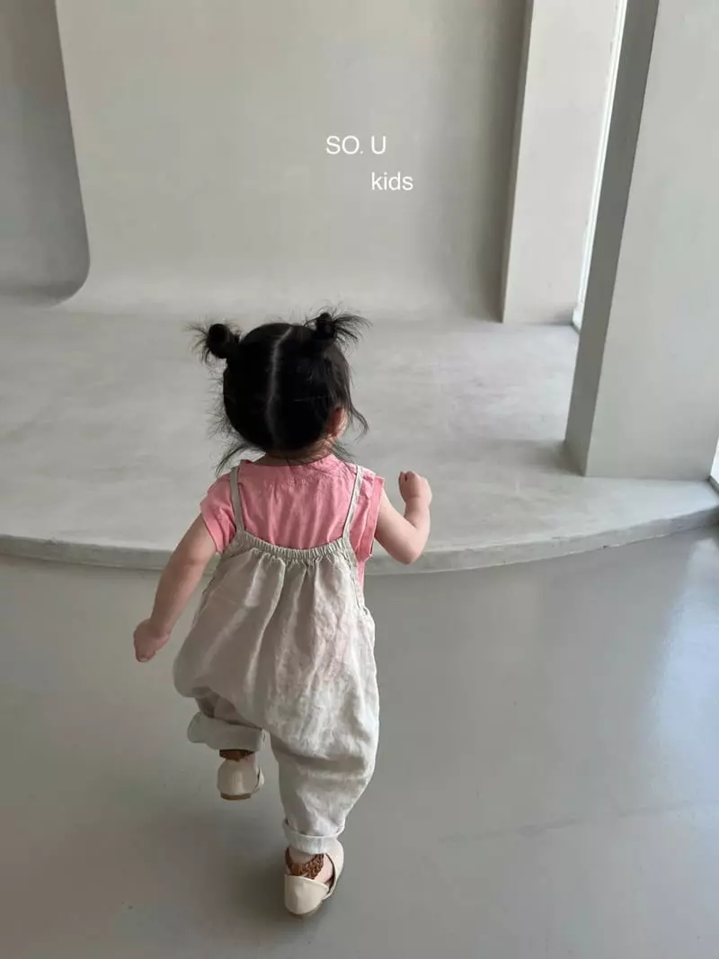 So U - Korean Children Fashion - #magicofchildhood - Sou Sleeveless Tee - 3