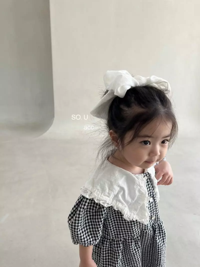 So U - Korean Children Fashion - #magicofchildhood - Big Ribbon Hairpin - 10