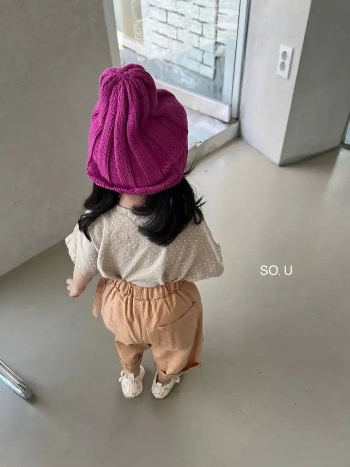 So U - Korean Children Fashion - #minifashionista - Dot Tee - 12