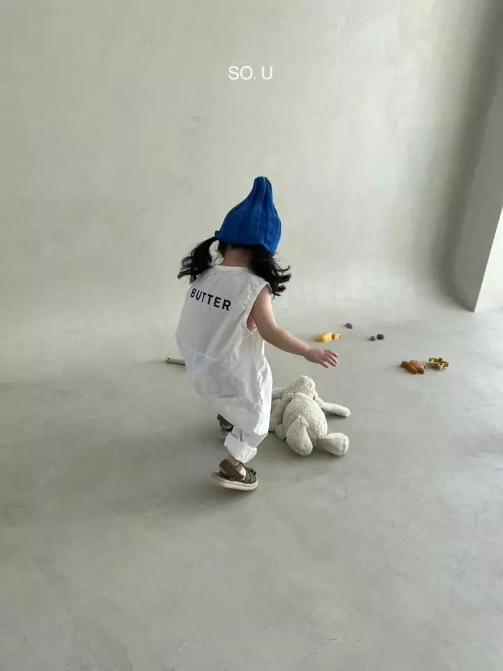 So U - Korean Children Fashion - #minifashionista - Butter Overalls Bodysuit - 10