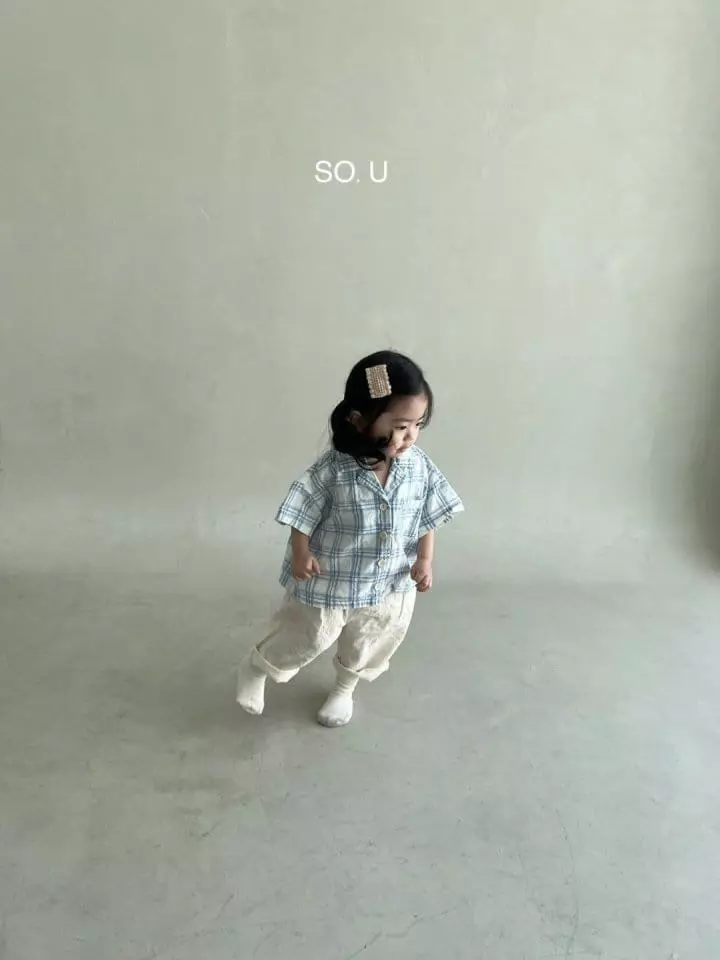 So U - Korean Children Fashion - #prettylittlegirls - Button Pants - 2