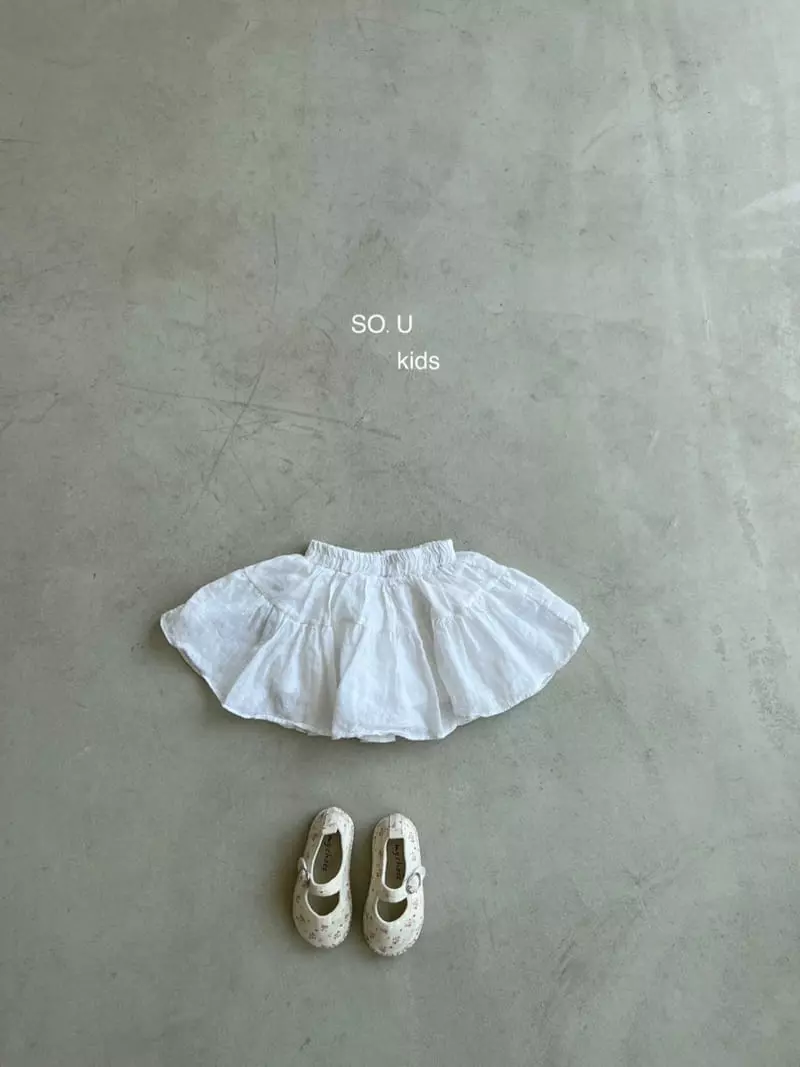 So U - Korean Children Fashion - #toddlerclothing - Two Shirring Skirt - 11