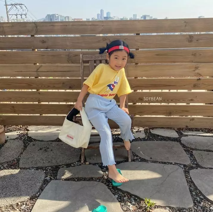 Soybean - Korean Children Fashion - #Kfashion4kids - Pleats Wide Pants - 5