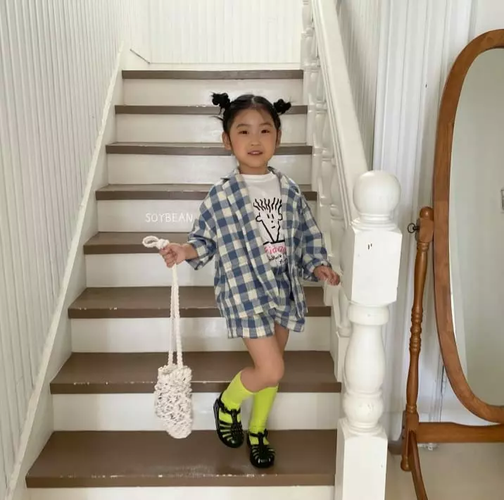 Soybean - Korean Children Fashion - #Kfashion4kids - Seven Short Sleeves Tee - 6