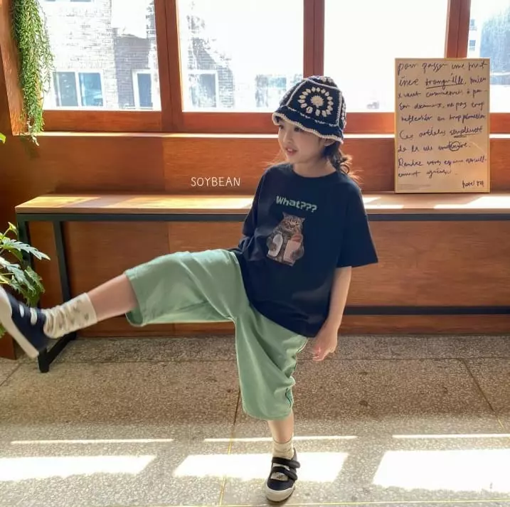 Soybean - Korean Children Fashion - #childofig - Capri Washing Linen Pants - 5