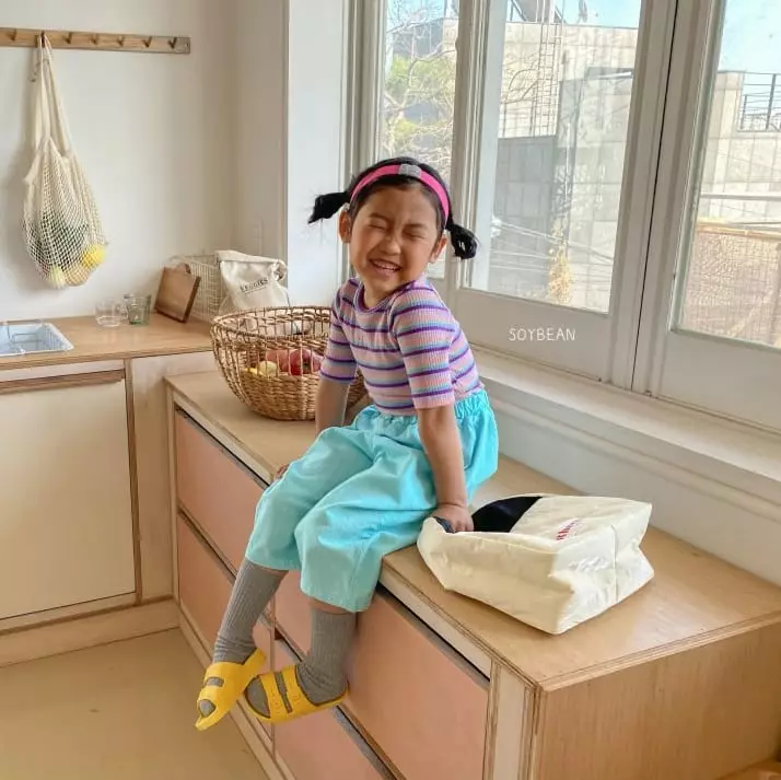 Soybean - Korean Children Fashion - #childofig - Rainbow Tee - 12