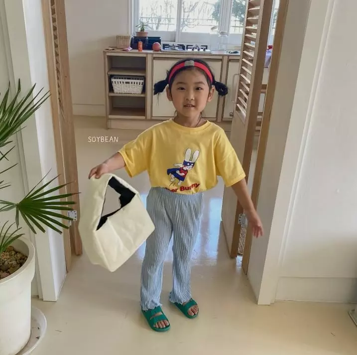 Soybean - Korean Children Fashion - #childofig - Pleats Wide Pants - 10