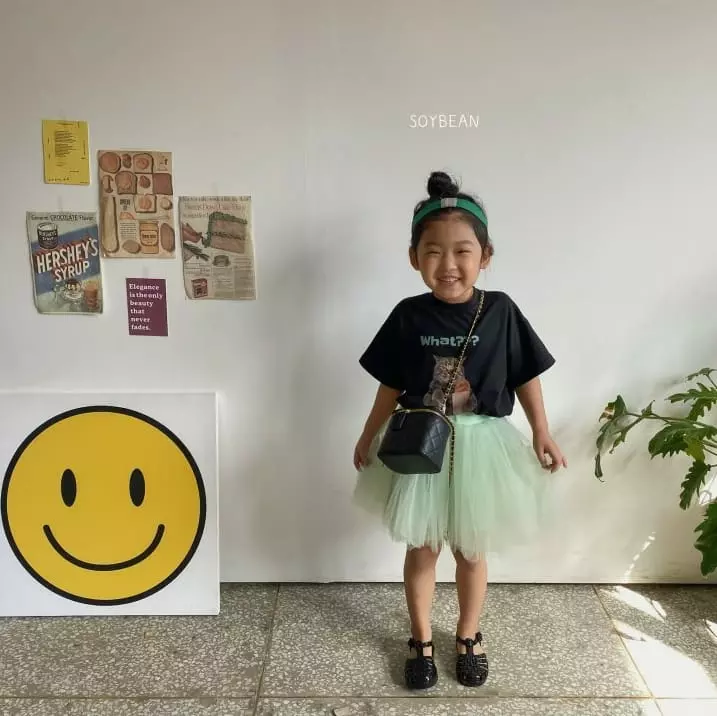 Soybean - Korean Children Fashion - #childofig - What Kitty Tee with Mom - 10
