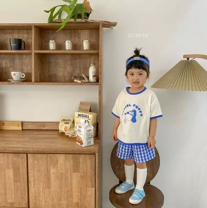 Soybean - Korean Children Fashion - #childofig - School Puppy Top Bottom Set - 10