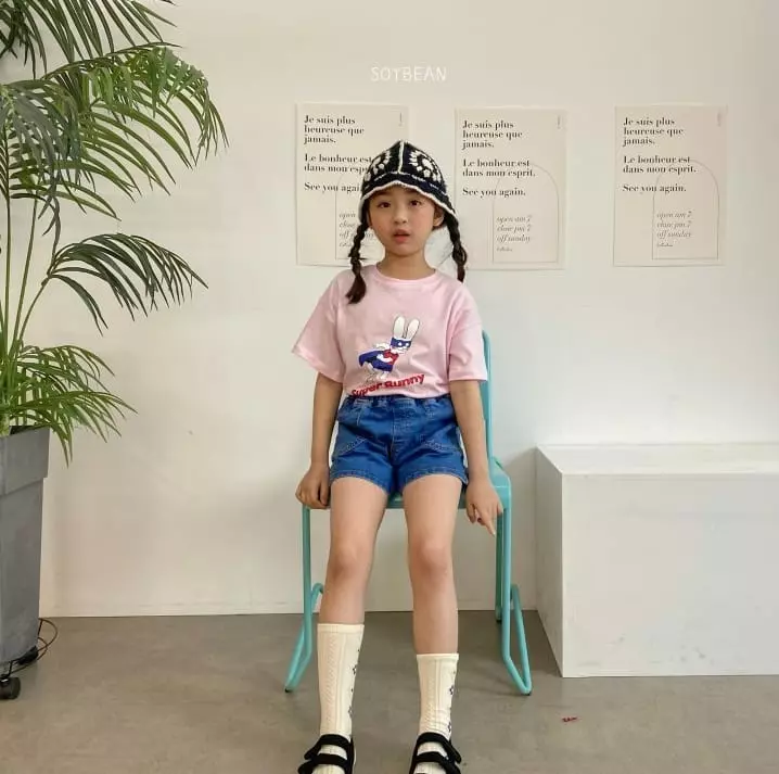 Soybean - Korean Children Fashion - #childofig - Super Rabbit Tee - 9
