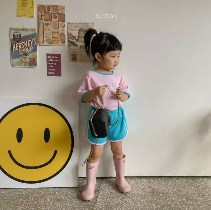 Soybean - Korean Children Fashion - #childofig - Marcaroon Top Bottom Set - 4