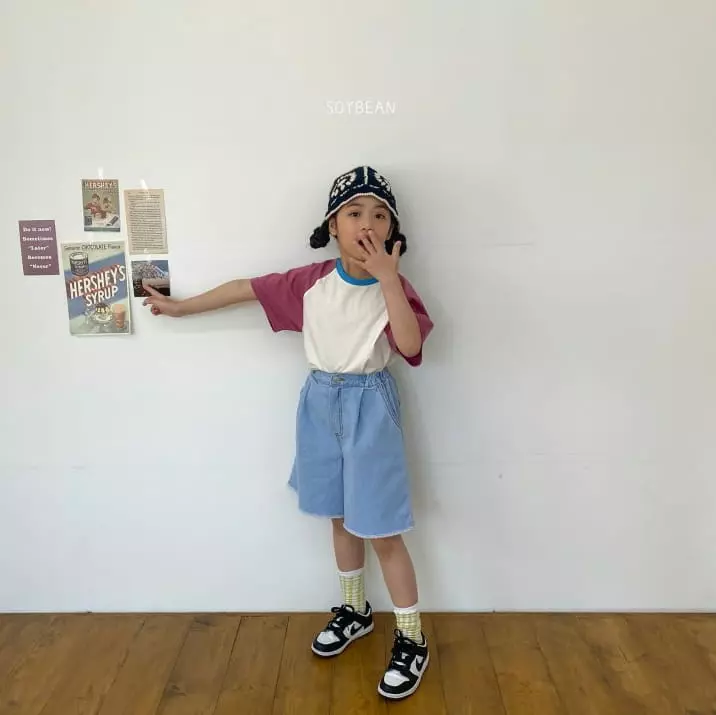 Soybean - Korean Children Fashion - #childofig - Summer Raglan Tee