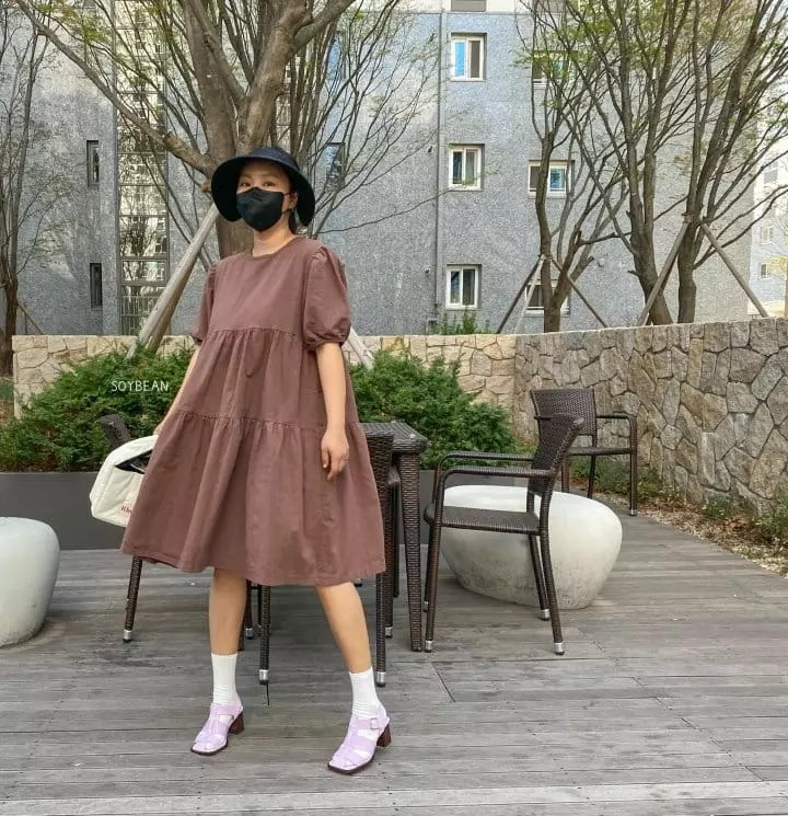 Soybean - Korean Children Fashion - #childofig - Linen Washing One-piece - 11