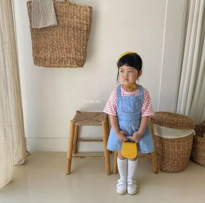 Soybean - Korean Children Fashion - #childrensboutique - Vivid Stripes Tee - 3