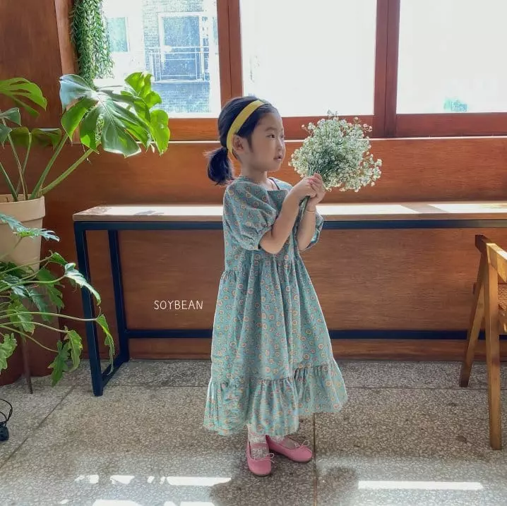 Soybean - Korean Children Fashion - #childrensboutique - Lovely One-piece - 3