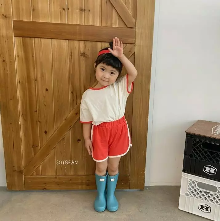 Soybean - Korean Children Fashion - #childrensboutique - Marcaroon Top Bottom Set - 5