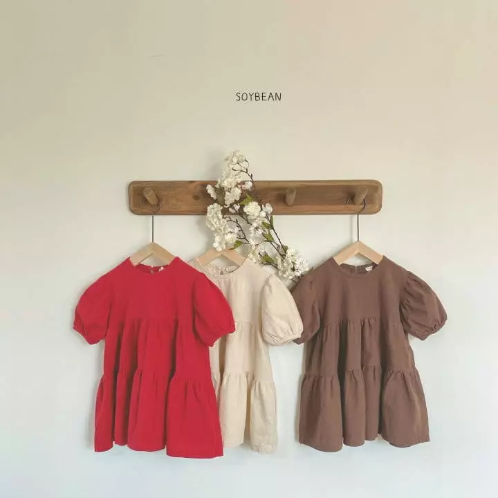 Soybean - Korean Children Fashion - #childrensboutique - Linen Washing One-piece - 12