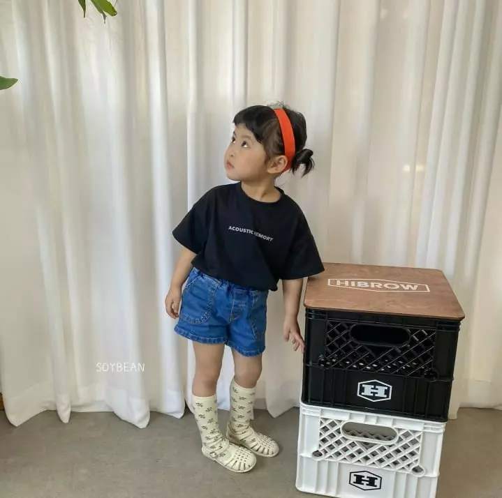 Soybean - Korean Children Fashion - #designkidswear - Acoustic Tee with Mom - 3