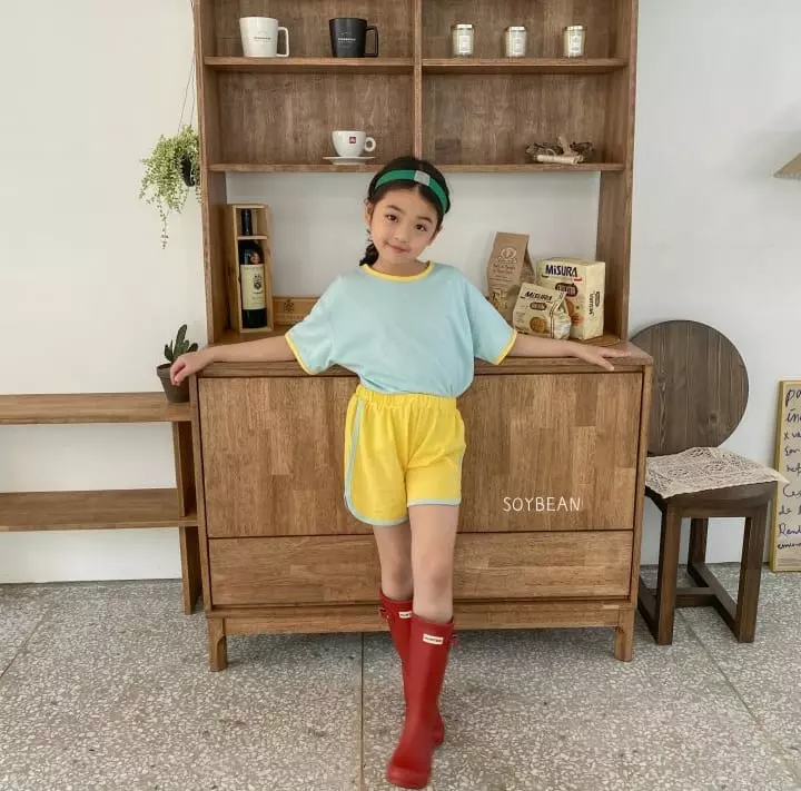 Soybean - Korean Children Fashion - #designkidswear - Marcaroon Top Bottom Set - 6