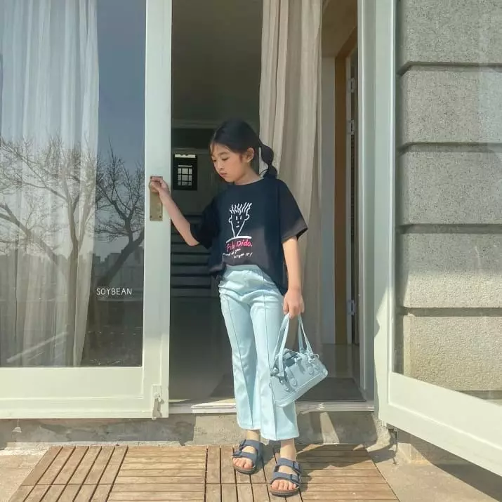 Soybean - Korean Children Fashion - #discoveringself - Cool Bunddo Bootscut Pants - 12