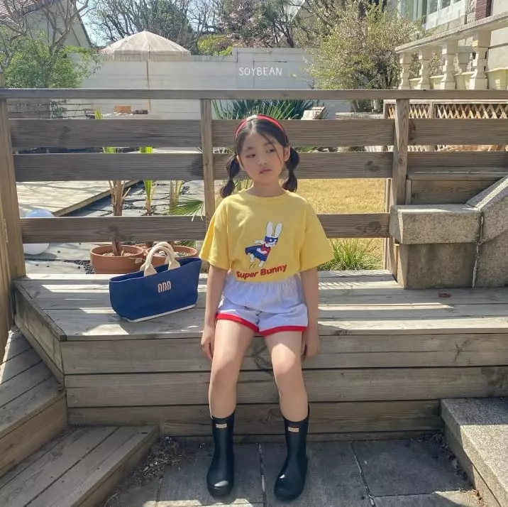 Soybean - Korean Children Fashion - #discoveringself - Terry SHOrts - 2