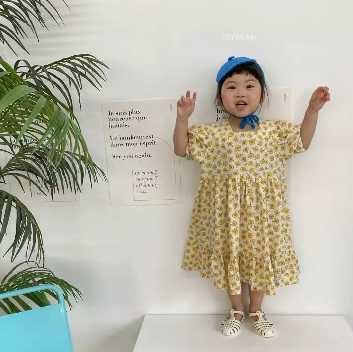 Soybean - Korean Children Fashion - #discoveringself - Lovely One-piece - 5
