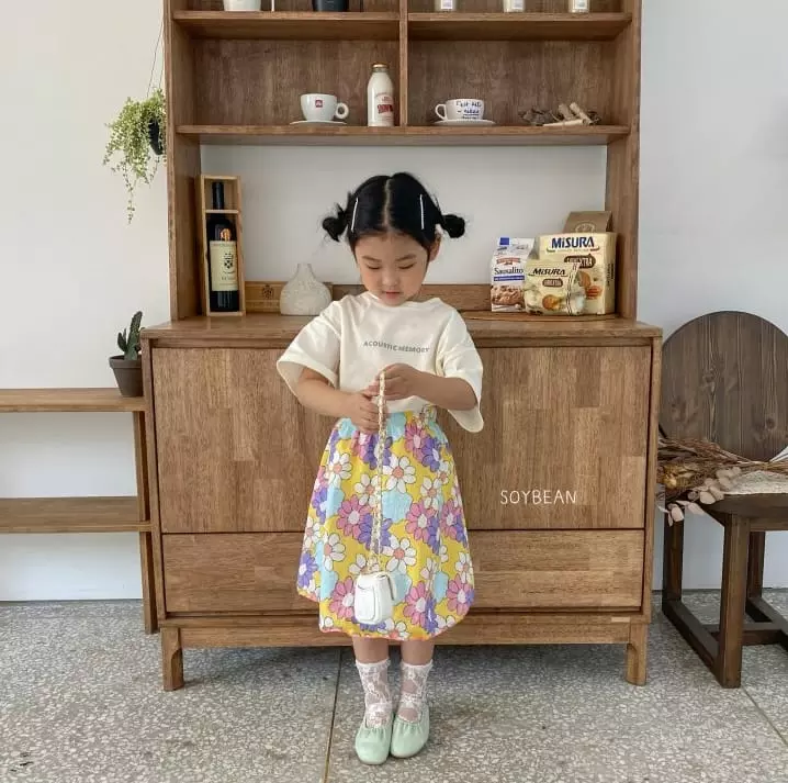 Soybean - Korean Children Fashion - #designkidswear - Acoustic Tee with Mom - 4
