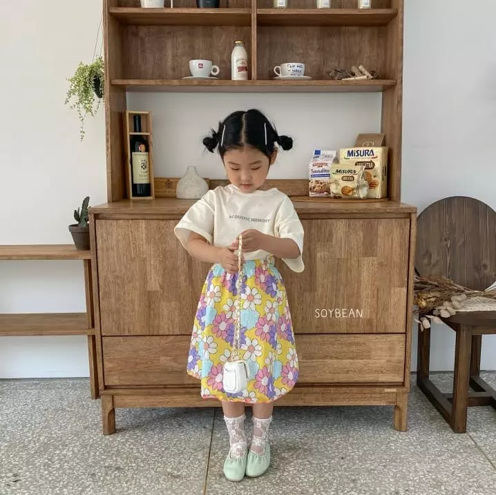 Soybean - Korean Children Fashion - #discoveringself - Flower Skirt
